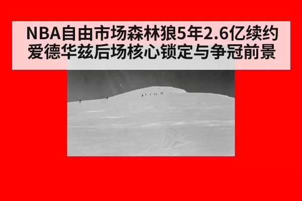 NBA自由市场森林狼5年2.6亿续约爱德华兹后场核心锁定与争冠前景