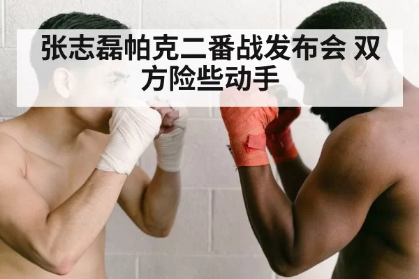 张志磊帕克二番战发布会 双方险些动手